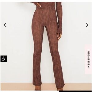 Zara Brown High-Waisted Pants